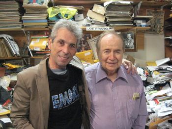 Phil with Joe Franklin
