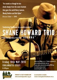 Shane Howard Trio - SOLD OUT