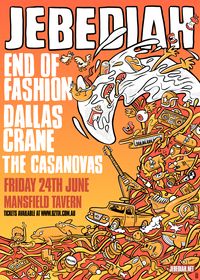 Jebediah w/End of Fashion, Dallas Crane & The Casanovas