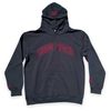 Hood Space Hoodie Red Embroidery