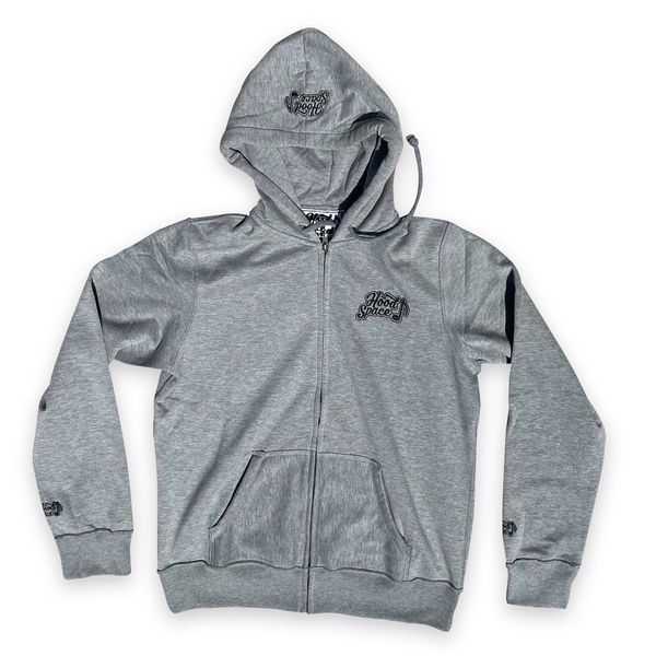 Hood Space Heather Zip-Up Hoodie
