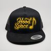 Hood Space Music Gold Snapback Hat