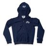 Hood Space Navy Zip-Up Hoodie