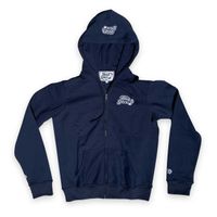 Hood Space Navy Zip-Up Hoodie