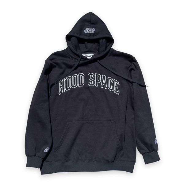 Hood Space Hoodie White Embroidery