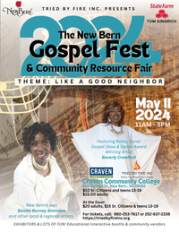Gospel Fest 2024: The New Bern Gospel Fest & Community Resource Fair Them