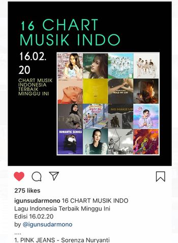 Nr 1 Charts Indonesia
