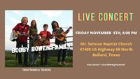 Bobby Bowen Family Concert In Bullard Texas