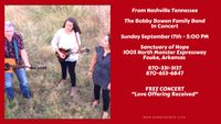 Bobby Bowen Family Band Concert In Fouke Arkansas