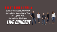 Bobby Bowen Family Concert In Springfield Michigan
