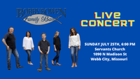 Bobby Bowen Family Concert In Webb City Missouri