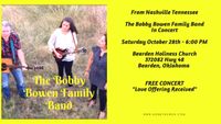 Bobby Bowen Family Band Concert In Bearden Oklahoma