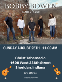 Bobby Bowen Family Concert In Sheridan Indiana