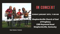 Bobby Bowen Family Concert In Shepherdsville Kentucky