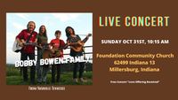 Bobby Bowen Family Concert In Millersburg Indiana