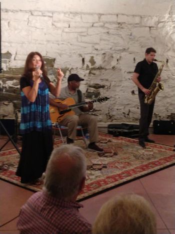 Jessica Lee Singing in Studio at Carnegie Music Hall
