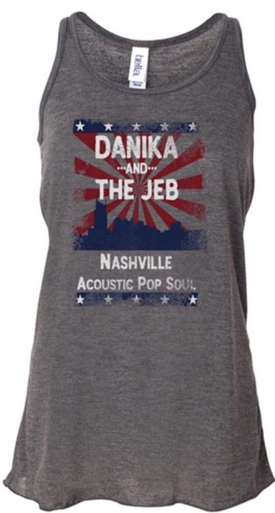 Gray "Danika & The Jeb" Tank Top