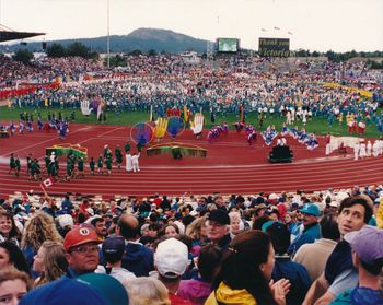 The 1994 Commonealth Games closing ceremonies, Victoria, BC
