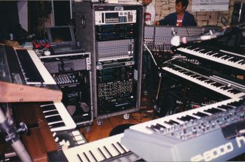 Kuzuba-san's keyboard array.
