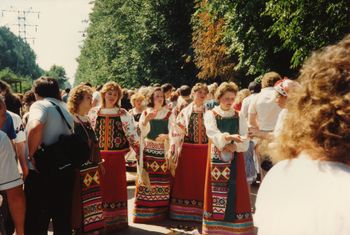 Outdoor market, Moscow
