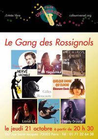 Le Gang des Rossignols (participation)