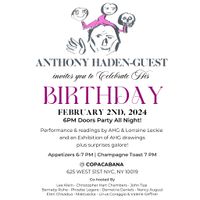 Anthony Haden-Guest Birthday Celebration