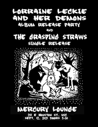 Lorraine Leckie & Her Demons Album Release Party & The Grasping Straws Single Release