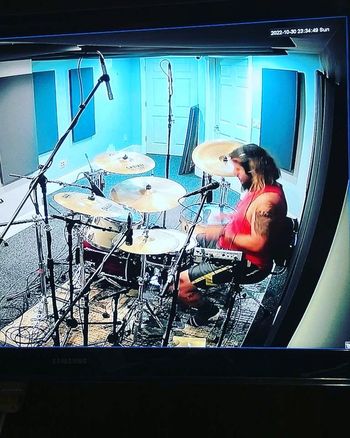Tracking drums for "The Gift of Movement"
