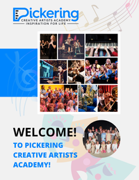 Pickering Creative Artists Academy Welcome Brochure