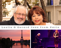 Leslie Lewis & Gerard Hagen perform on a jazz cruise.