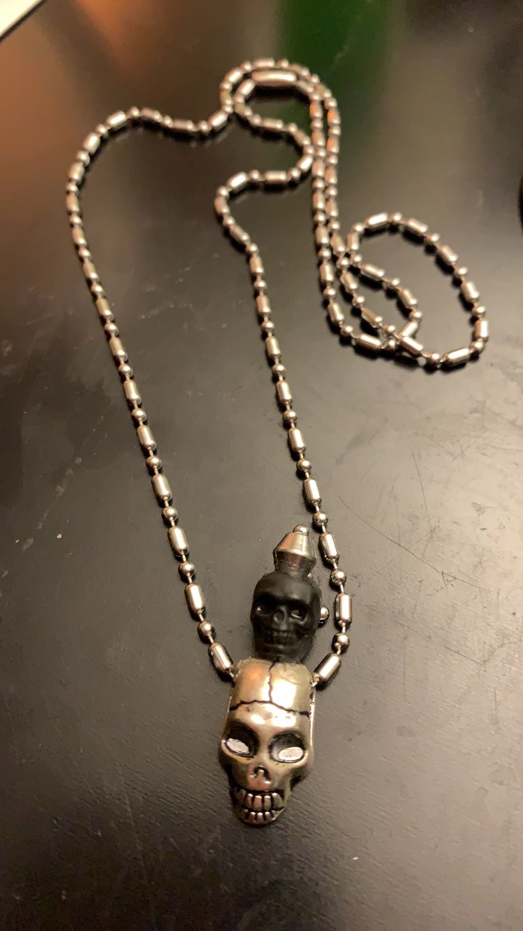 DSQUARED 2 Skull necklace