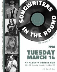 Marcus Angeloni @ Alberta St pub songwriter round 