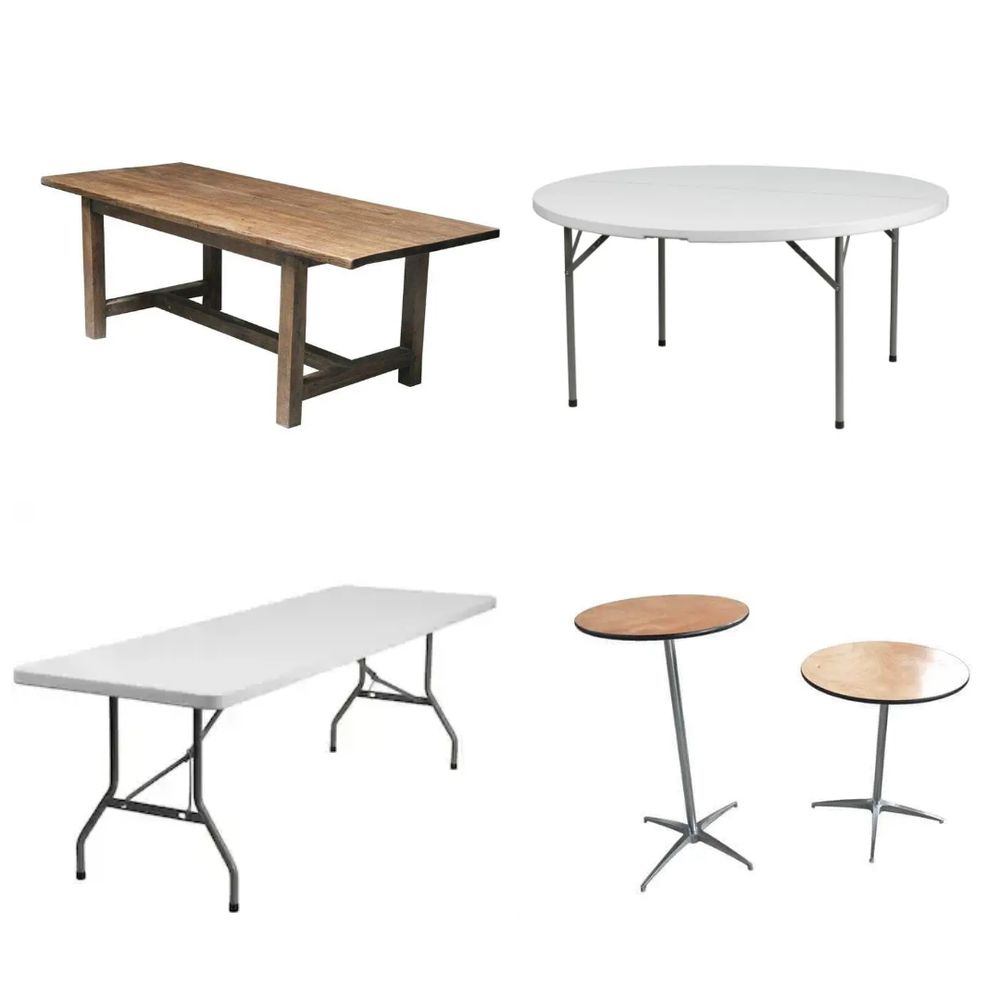 Maine Event Rentals Rentals List