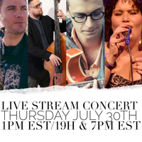 Live Stream Concert 1pm - With Alex Terrier, Michael Valeanu & Steve Wood