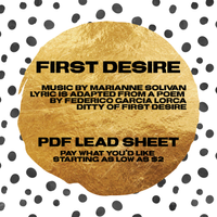 First Desire - lead sheet