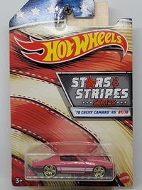 2020 Hot Wheels Stars & Stripes #7 '70 Chevy Camaro RS