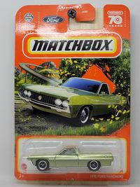 2023 Matchbox 1970 Ford Ranchero 17/100 70 Years Green Awesome VHTF Excellent