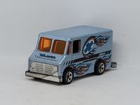 Hot Wheels 1986 Blue X Emergency Vehicle Chevrolet Diecast Medic Van