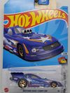 HOT WHEELS MUSTANG NHRA FUNNY CAR 5/10 140/250 Blue Die Cast 1:64 HW Drag Strip 