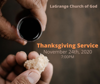 Thanksgiving Service 