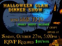 MMK Halloween Glam Bash & Dinner-Show