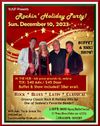 DRINK TICKETS AVAIL at Event, including 4/$25;  : Sun.12/10/23- 3MKi "Rockin' Holiday Party!"  at The HUB. DOORS OPEN 5:30PM,  PLEASE SHOW RECEIPT AT DOOR 