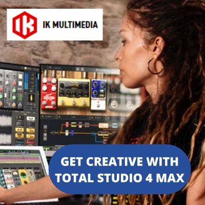 ik multimedia, studio 4 max, music production, music recording, mixing music, home studio, musician , music composer, amplitube, 