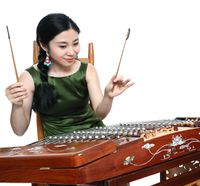 Dulcimers East & West- KA/PO-Karen Ashbrook with Paul Oorts & Dong Qi- Chao Tian with Tom Teasley