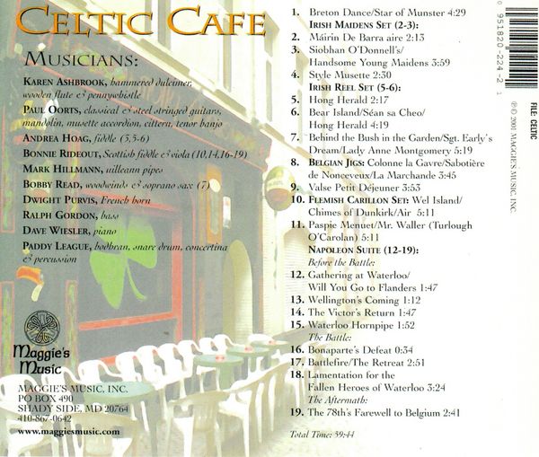 Celtic Cafe: CD-wallet - Karen Ashbrook