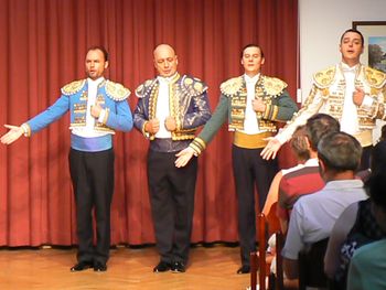 Concert in small room with songs from Die Comedian Harmonists 2012
