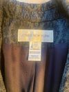 Long Green Jacquard Frock Coat SZ 16W