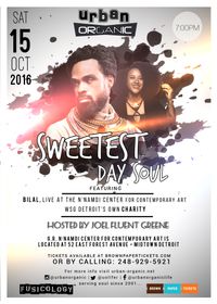 Sweetest Day Soul: Bilal wsg Charity