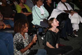 Jodine Dorce and Fiona Bloom and taking it all in!!! Photo Credit: Stevie
