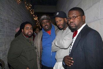 Sean Alvarez, SwankSociety.com, Chicago, Duane Powell, Dr. Wax, Chicago, Wajeed, and Detroit's Maestro Photo Credit: Stevie
